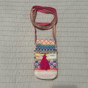 Mini Boho Crossbody Embroidered Purse/Pouch Cell Phone Bag